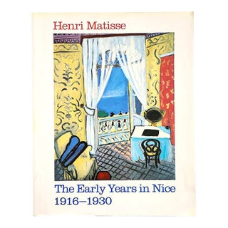 1986 Coffee Table Book, "Henri Matisse: The Early Years in Nice, 1916-1930" by Jack Cowart For Sale