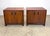 Mid-Century Modern Mid Century Modern Walnut & Rosewood Nightstands by John Stuart, Inc For Sale - Image 3 of 12