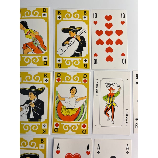 Red 1982 Siegfried Heilmeier Mariachi Deck Set/19 For Sale - Image 8 of 9