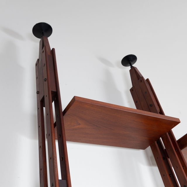 Lb7 Three-Bay Bookcase by Franco Albini for Poggi, 1950 For Sale - Image 14 of 16