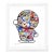 Takashi Murakami, Doraemon's Daily Life (Framed, Dual Hand Signed Lithograph), 2018 For Sale