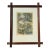 Antique 1870s Hand-Colored Engraving “Brooklyn Street-Scenes” From Picturesque America, in Victorian Crossed-Corner Stick Frame For Sale
