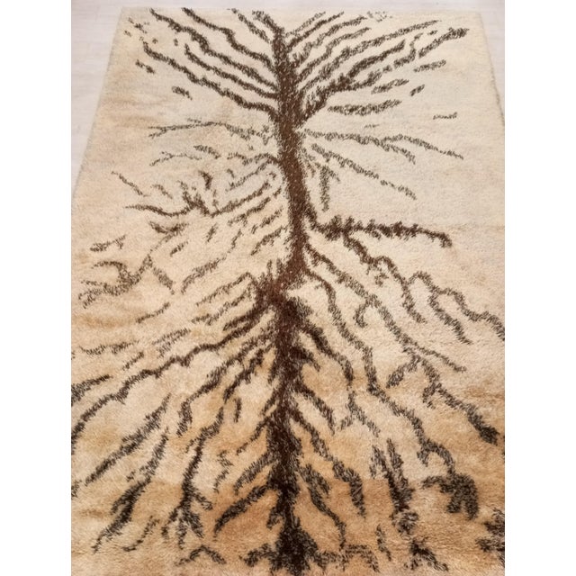 Jungla Series Hand-Knotted Rug by Giuseppe Ajmone for Pugi-Italia, 1960s For Sale - Image 11 of 15