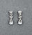 3.20 Ct Diamond Dangle Earrings, A Pair For Sale In Chicago - Image 6 of 8