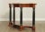 1990s Empire Style Serpentine Marble Top Console Table For Sale - Image 4 of 13
