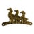 Vintage Brass Three Ducks Wall Hook For Sale