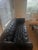 Black Custom Edelman Black Patent Leather Tufted Tuxedo Sofa For Sale - Image 8 of 14