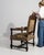 Jacobean Jacobean Oak Upholstered Armchair with Floral Carving, Antique, France, Circa 1880 For Sale - Image 3 of 13