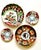 Vintage Imari Wall Plate Decor For Sale - Image 10 of 12