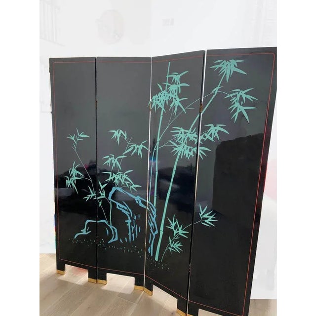 Gorgeous Panel Screen in Great Vintage Condition. Solid and Firm. Wear is usual for its age. Please see photos. Overall a...