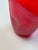 Italian Red Glass Vase from Studio Scavo, 1990s For Sale - Image 4 of 10