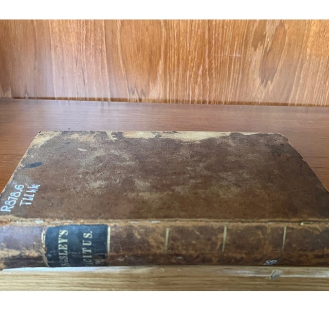 1841 Tacitus Latin Book Civil War Officer Geo W Abert Western Military Institute For Sale In San Francisco - Image 6 of 6