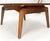 Mid-Century Modern Square Walnut Mid Century Modern "Floating" Top Coffee Center Table Risom Style For Sale - Image 3 of 12