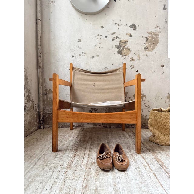 Safari Armchair in Pine by Rold Rastad and Adolf Relling for Sørlie Möbler, 1960s For Sale - Image 17 of 18