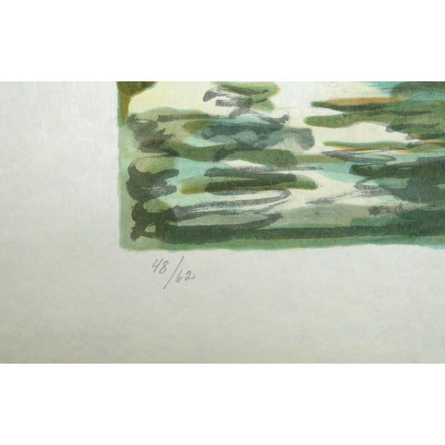 Yves Brayer, Le château d'If, Lithograph For Sale - Image 6 of 8