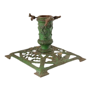 Antique Cast Iron Art Nouveau Tree Stand