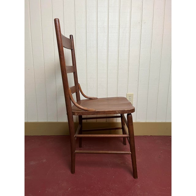 Hip rest, saddle type seat Office chair category due to "Property of Guernsey County" painted on bottom