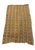1980s Vinatge African Large Mustard & White Mud Cloth Textile Mali 64" by 39" For Sale - Image 5 of 8