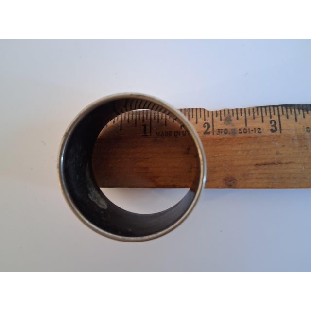 19th Century American Medallion Helmeted Coin Silver Napkin Ring - No Monogram For Sale In New York - Image 6 of 7