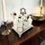 Early 20th Century Silver and Crystal Condiment or Cruet Set - 7 pcs For Sale - Image 4 of 15