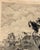 Antique Etching by French Artist Louis Monziès After Eugene Fromentin - Orientalist Falconry Equestrian For Sale - Image 14 of 17