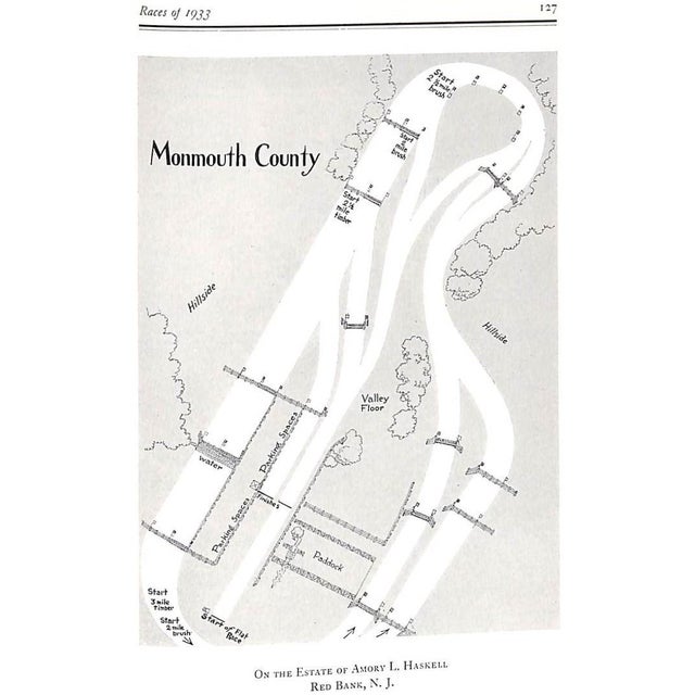 Paper "Record of Hunt Race Meetings in America Volume Iii, Races of 1933" Vischer, Peter [Editor, Polo] For Sale - Image 7 of 12