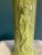 Vintage Chartreuse Green Ceramic Vase With Asian Woman Relief For Sale In Oklahoma City - Image 6 of 10