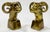 Vintage Brass Rams Head Bookends For Sale - Image 4 of 8
