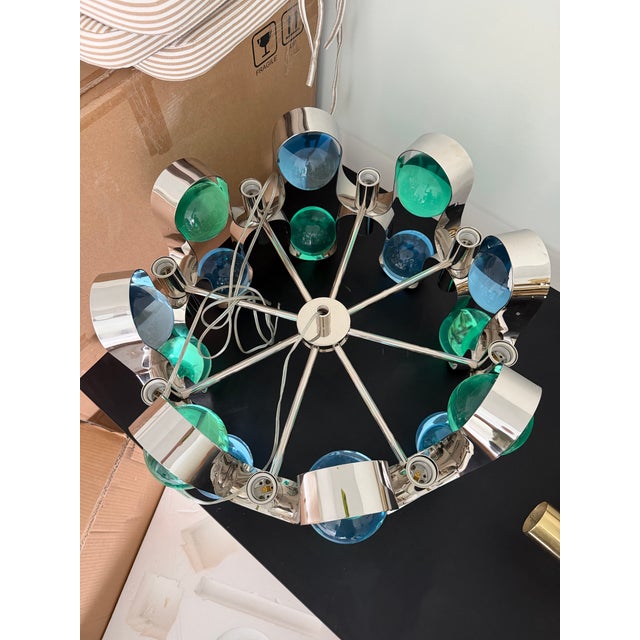 Jonathan Adler Jonathan Adler Globo Chandelier For Sale - Image 4 of 8