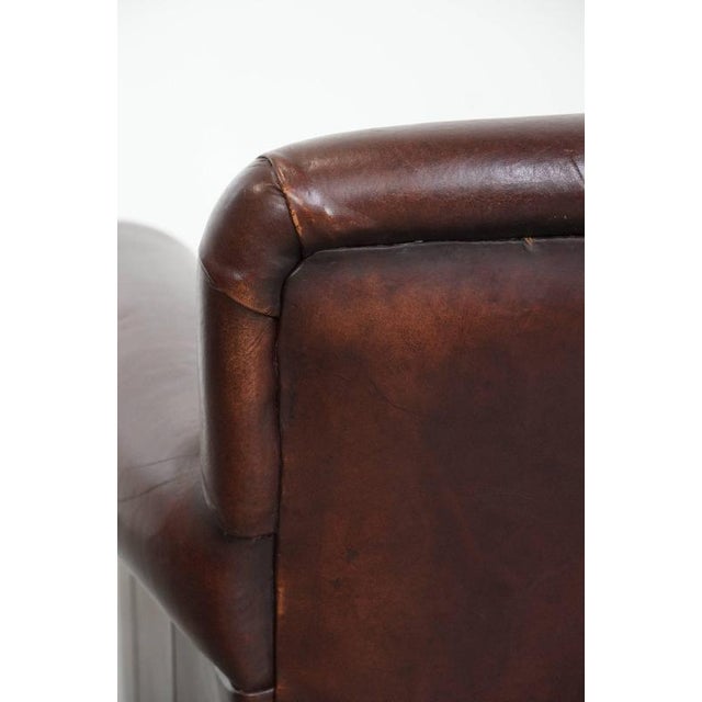 Sheepskin Armchair with Decorative Nails For Sale - Image 15 of 16