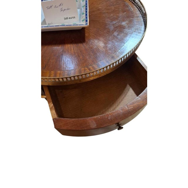Louis XVI Pedestal Table, 1900 For Sale - Image 3 of 8