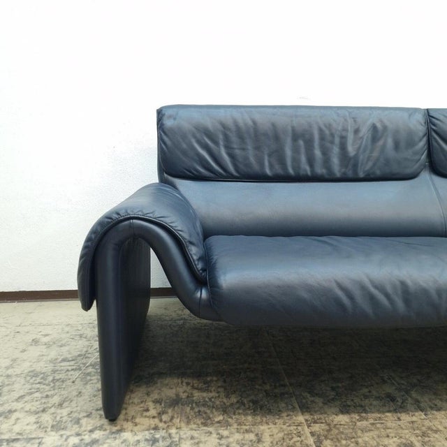 DS-2011 Three-Seater Sofa in Leather from De Sede For Sale - Image 11 of 18