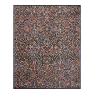Loloi Winchester Denim / Sunset 7'-9" x 10' Area Rug For Sale
