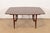 Wood Broyhill Brasilia Style Mid-Century Modern Boat Shaped Walnut Extension Dining Table, Newly Refinished For Sale - Image 7 of 13