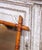 French Early 20th Century French Faux Bamboo Walnut Wall Mirror For Sale - Image 3 of 6