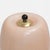 Glass Italian Murano Glass Table Lamps in Blush Pink with Brass Details, 2000, Set of 2 For Sale - Image 7 of 8