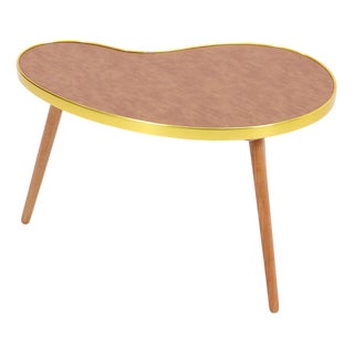 Vintage Kidney-Shaped Table, 1960s For Sale