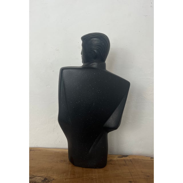 Vintage Postmodern Style Ceramic Man Sculpture in the style of Lindsey B Balkwill, 1980s, in Good conditions. Designed...
