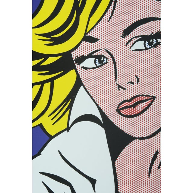 May Be Girl Poster after Roy Lichtenstein For Sale - Image 4 of 8