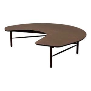 Attributed to Greta Grossman Crescent Coffee Table for Glenn of California