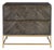 2 Drawer Chevron Chest For Sale