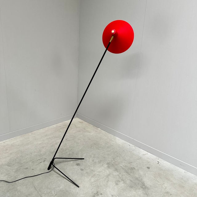 Anvia Space Age Floor Lamp by J. J. M. Hoogervorst for Anvia, Netherlands 1960s For Sale - Image 4 of 11