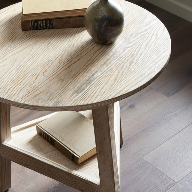 Four Hands Kickapoo River Cricket Table - Natural Pine Veneer | Chairish