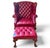 Chesterfield Wingback Leather Chair & Matching Ottoman by Hancock and Moore For Sale - Image 12 of 12