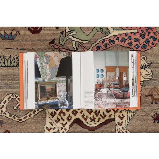 Rug & Kilim Vintage Leopard Pictorial Gabbeh Runner by Rug & Kilim, Afghanistan, 1950-1959 For Sale - Image 4 of 6