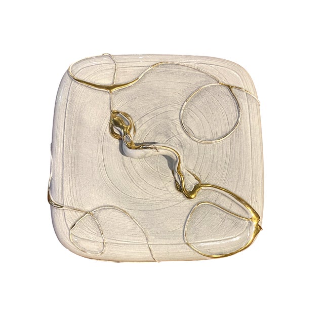 Mid-Century Modern Mid 20th Century Pat and Covey Stewart Laguna Beach Ceramic Lidded Box For Sale - Image 3 of 9