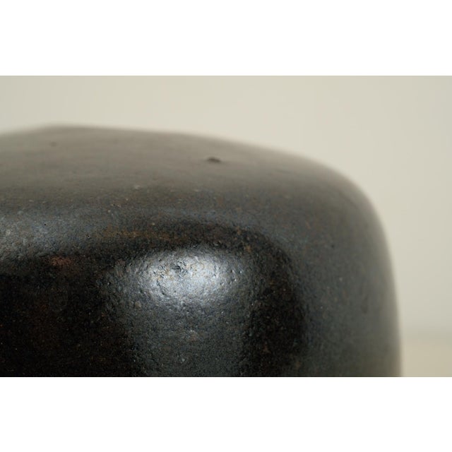 Studio Ceramic Vase by Peter Guggenbühler, 1970s For Sale - Image 10 of 11