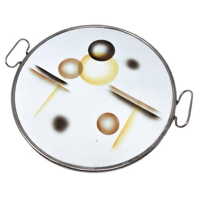 White Mid-Century Modern Porcelain Plate from Meissen For Sale - Image 8 of 8