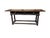 Spanish Walnut Refectory Table with Drawers, Wrought Iron Ball Handles and Turned Legs, 1600s, in Very Good conditions....