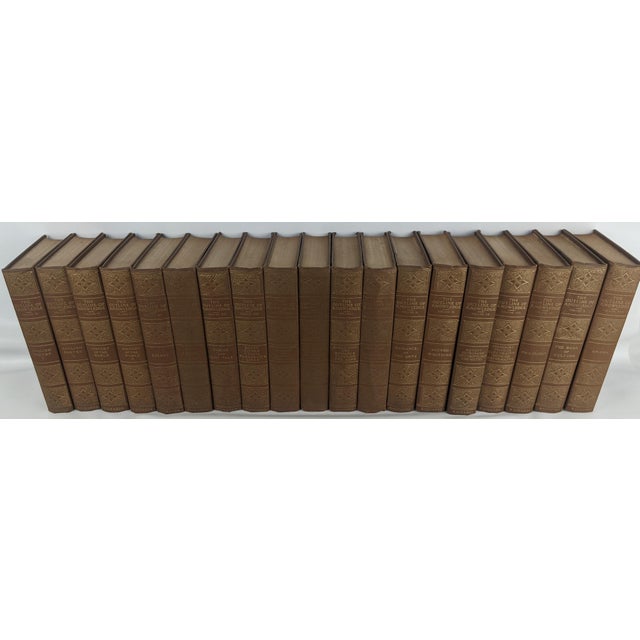 Published in New York in 1924 by J. A. Richards, Inc., this handsome 19-volume collection of The Outline of Knowledge was...